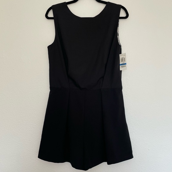 NWT Bar III Black Low-Back Romper Size XL - Picture 3 of 8